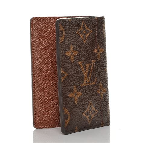 louis vuitton wallet pocket organizer|louis vuitton monogram men's wallet.